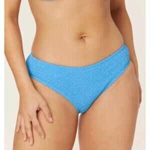 Andie Swim X Mindy Bikini Bottom Splash Blue Size XL New With Tags!